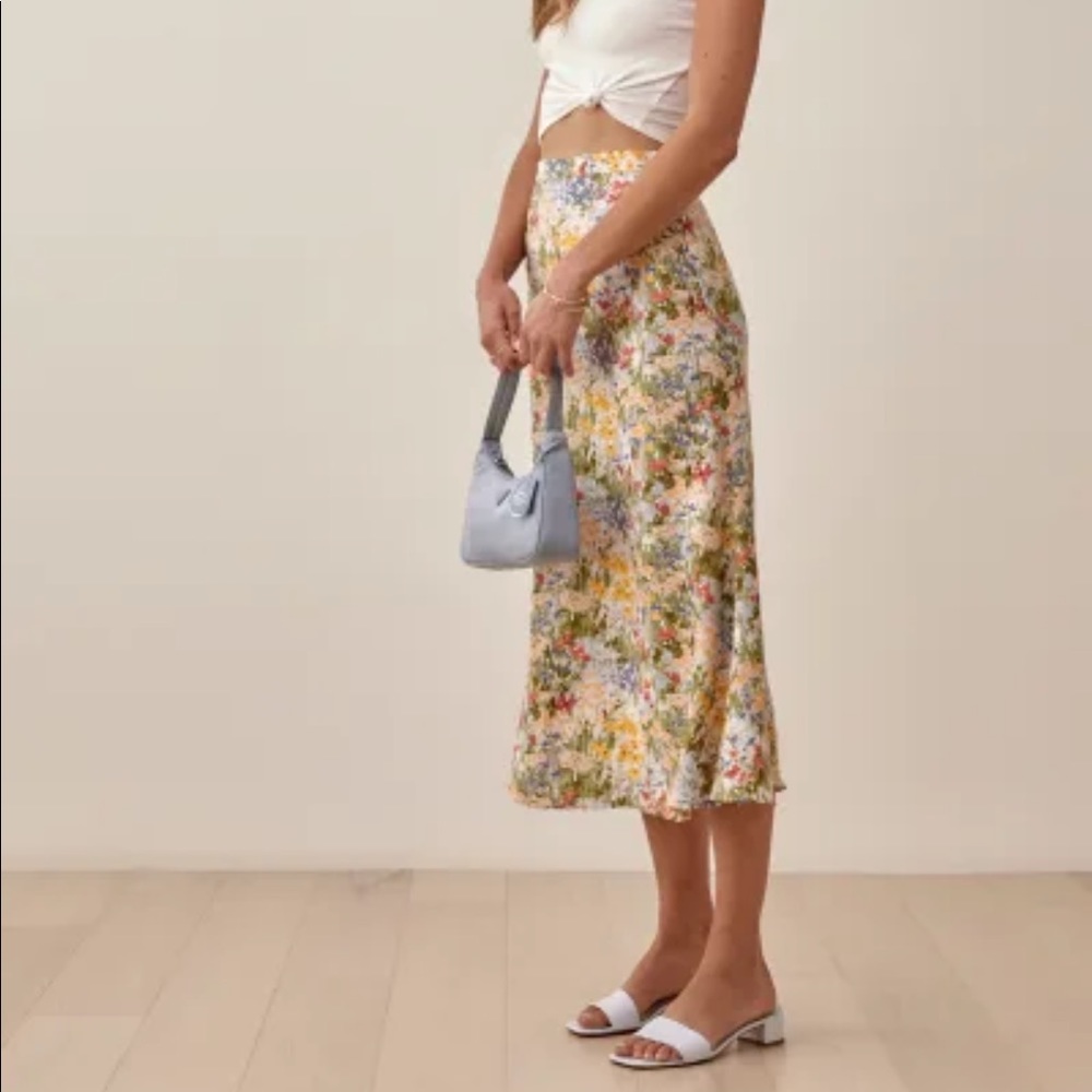 NWT Reformation Midi Skirt